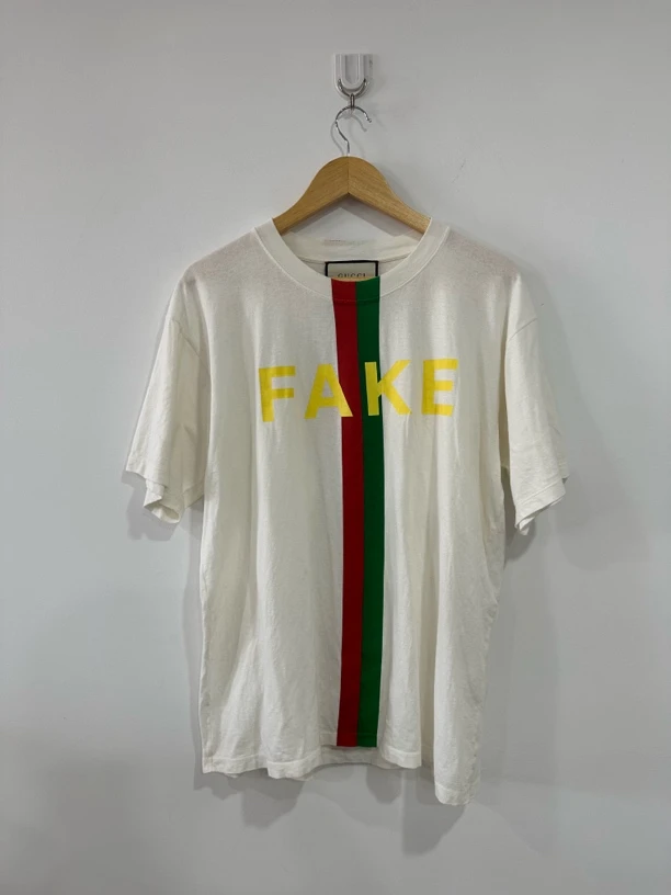 99新 GUCCI/古驰 Gucci 古驰 Not fake 印花短袖 95新
