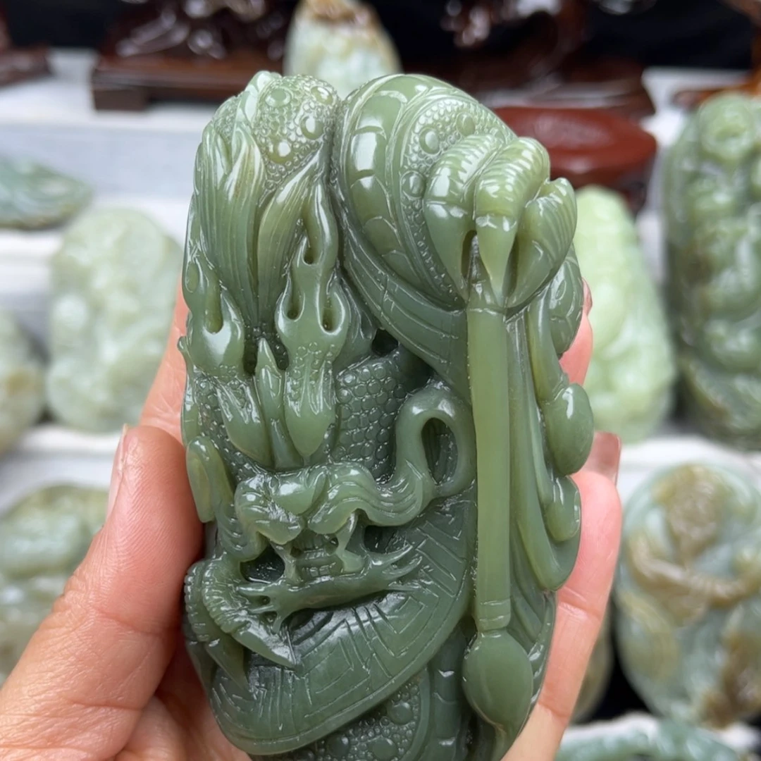 【闪购商品】和田玉把件未镶嵌天*道