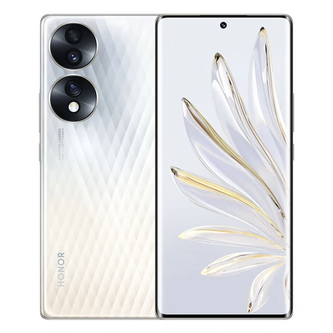 95新 honor/荣耀 yp二手手机荣耀70 12+256内存骁龙778G演示机