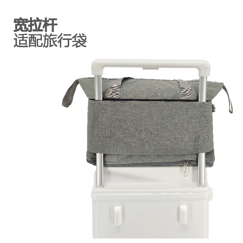 旅行包大容量女超大拉杆手提出差便携待产收纳包运动健身包行李袋