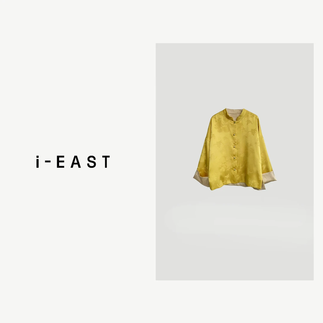 i-EAST 寸锦寸金~新中式提花开衫外套-4C GF352