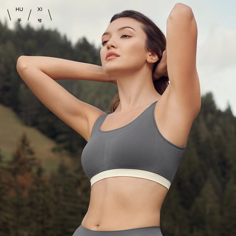 【乖乖肌】乎兮HUXI乖乖肌包容软支撑大杯背心文胸内衣HX17CJ06