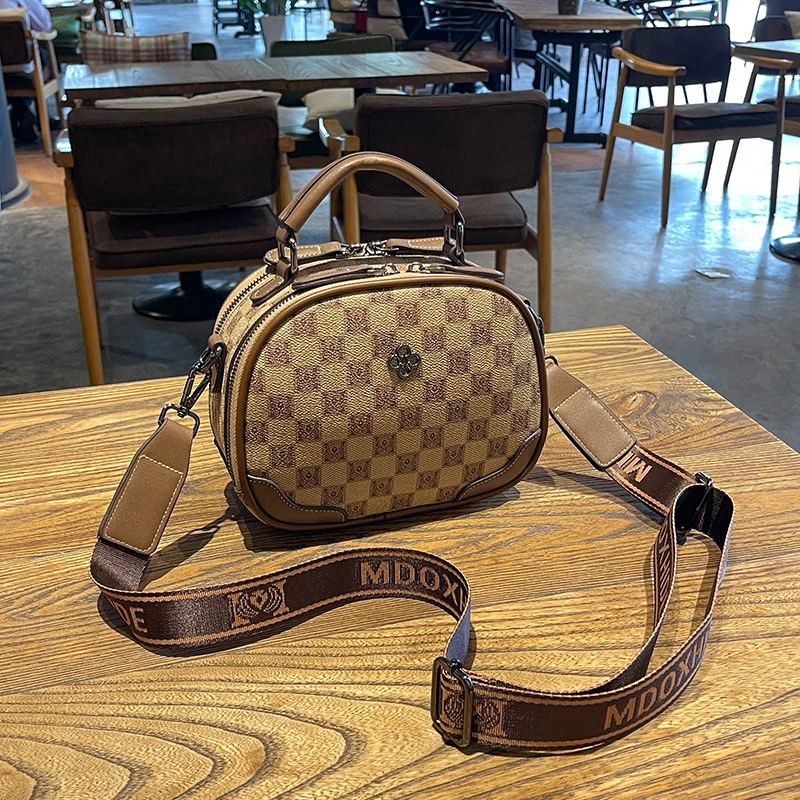 小众轻奢潮流女包2024新款苹果包时尚百搭单肩斜挎包w