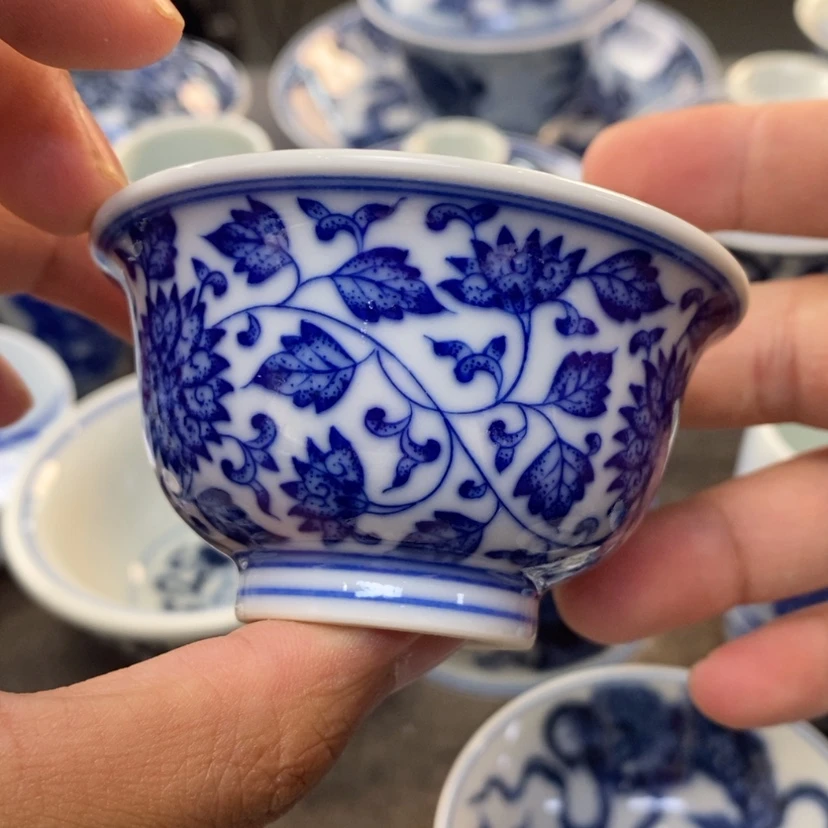 【闪购商品】杯景德镇青花主人杯