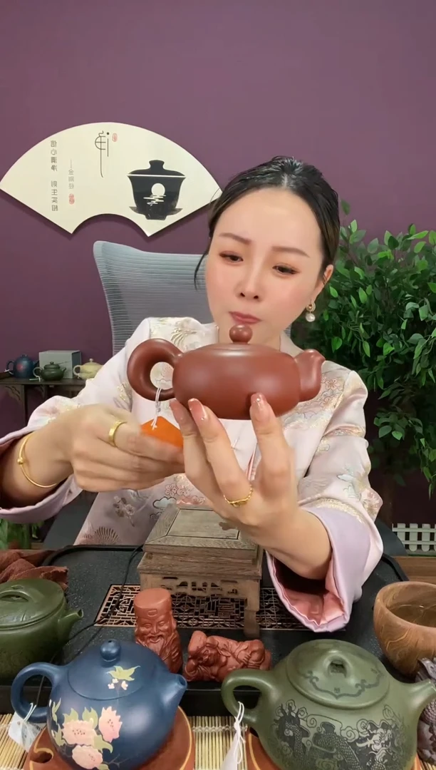 【闪购商品】紫砂茶壶徐霞大红袍道洪一粒珠（莎）