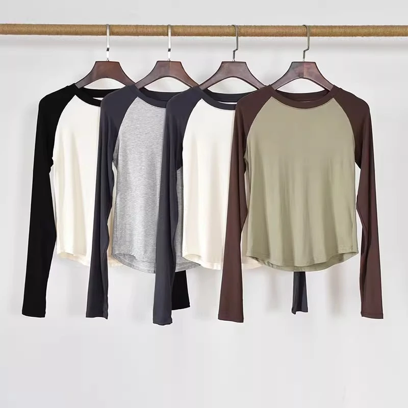 现代舞练功服装修身舞蹈服上衣女舞蹈生学生古典舞练功服形体服