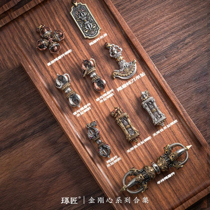 925银银制品 琢匠藏传项链吊坠合集小众挂饰吊坠挂坠文玩配饰挂件