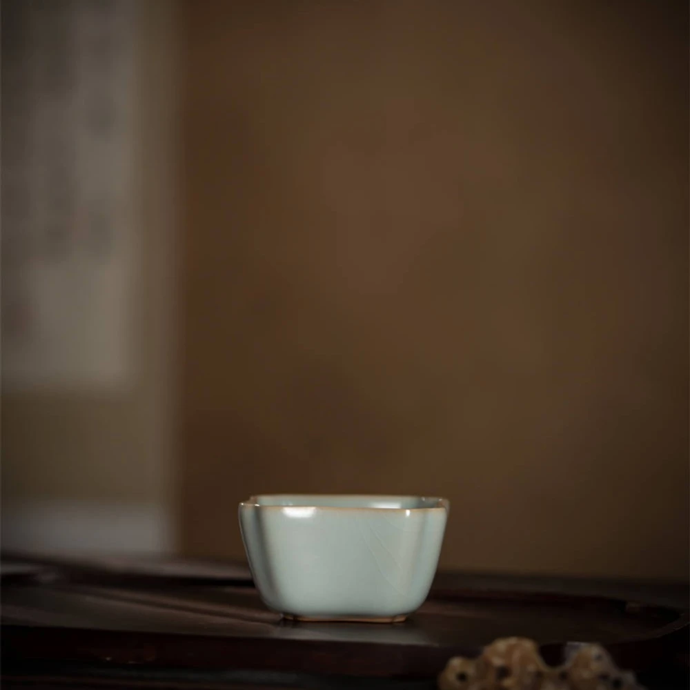 问鼎汝瓷天青辛丑四方杯
