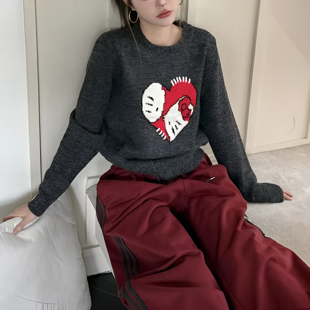 BLX--24秋冬新款小众设计款KT毛衣