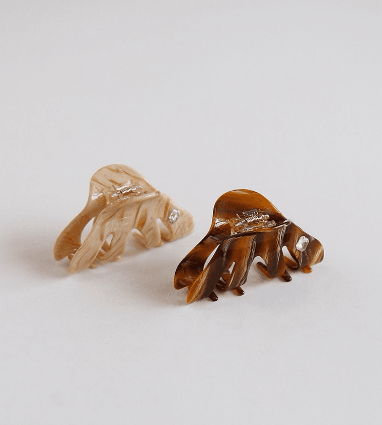 法式高级感中号鲨鱼夹发后脑勺发抓气质简约2024新款盘发抓夹