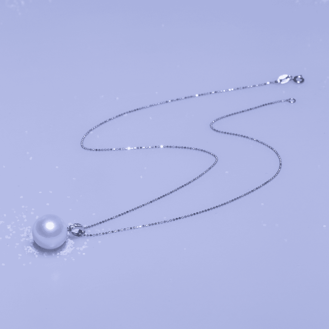【时宜推荐】}淡水龙珠吊坠  简约时尚 14~15mm  CDM017