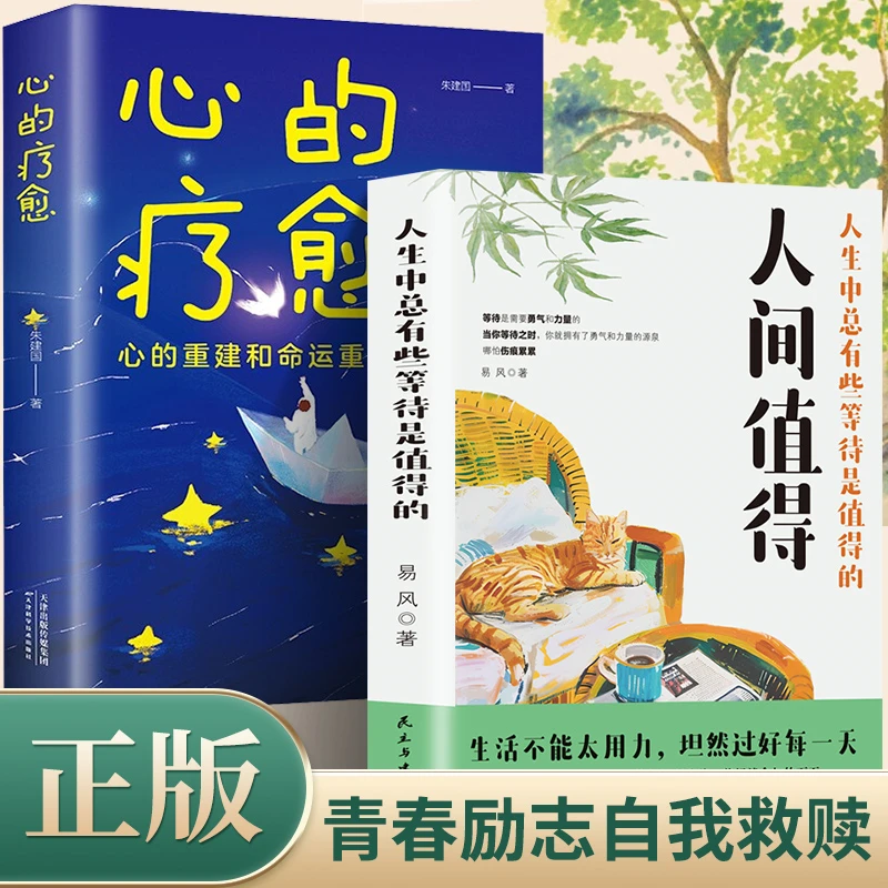 【全2册】人间值得:人生中总有些等待是值得的 +心的疗愈