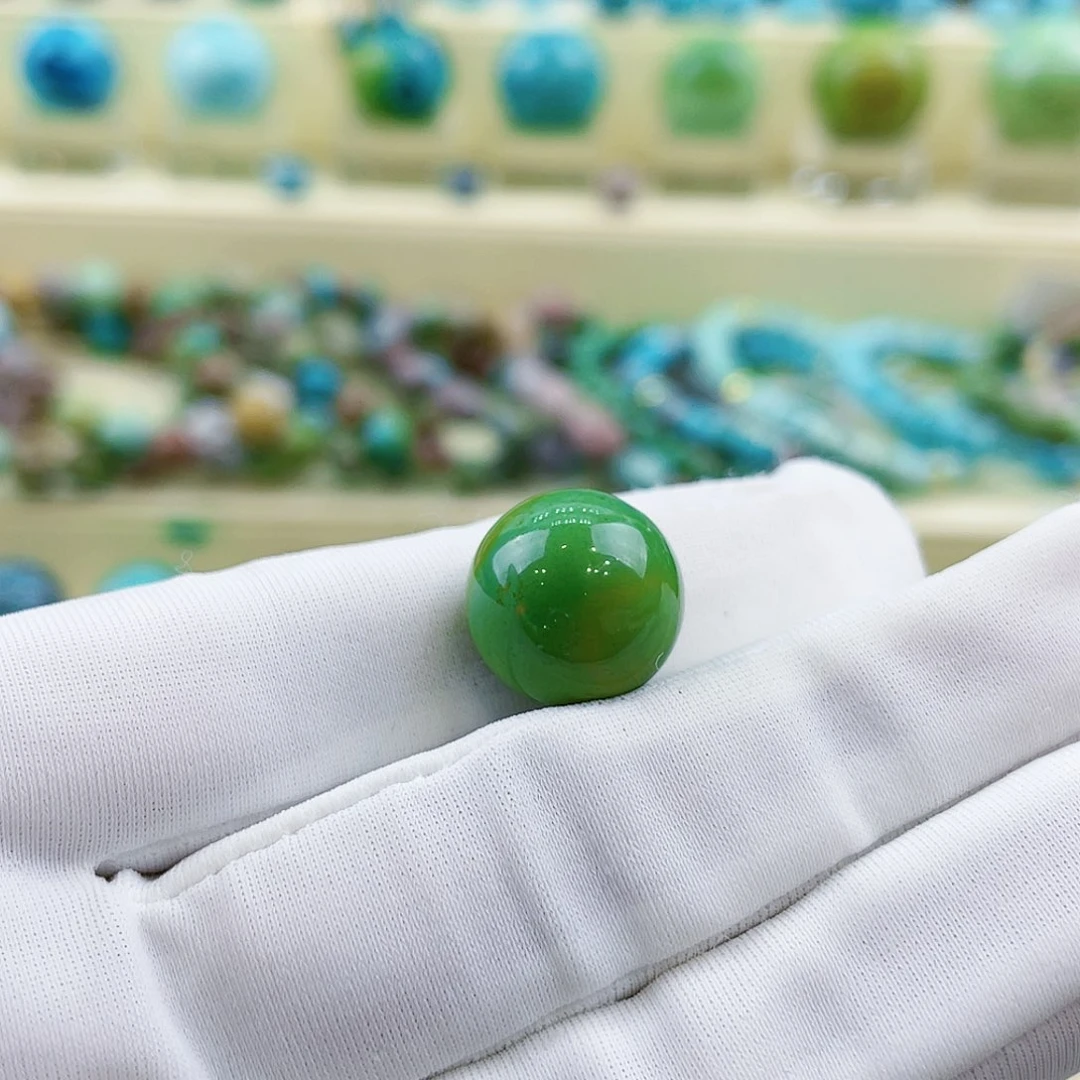 绿松石挂件未镶嵌青*