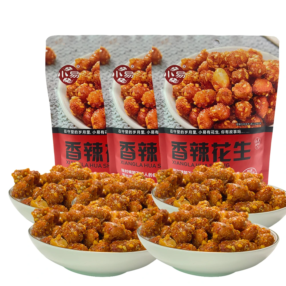 乐山特产怀旧香辣花生102g多味麻辣零食小吃传统休闲食品怪味花生