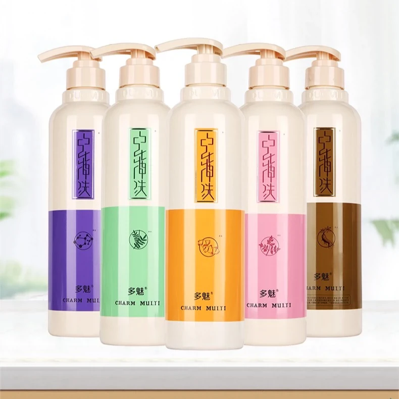 多魅中华神洗柔顺洗发水去屑胶原清爽生姜护发素正品洗发膏露