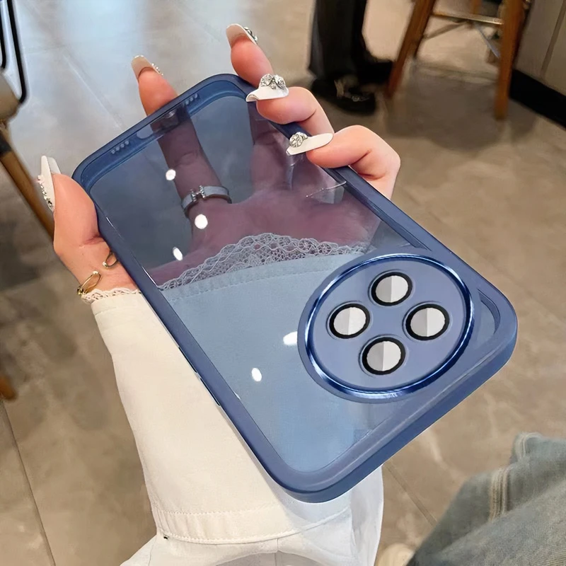 适用自带镜头膜小米civi4pro手机壳透明防摔全包保护套软壳简约
