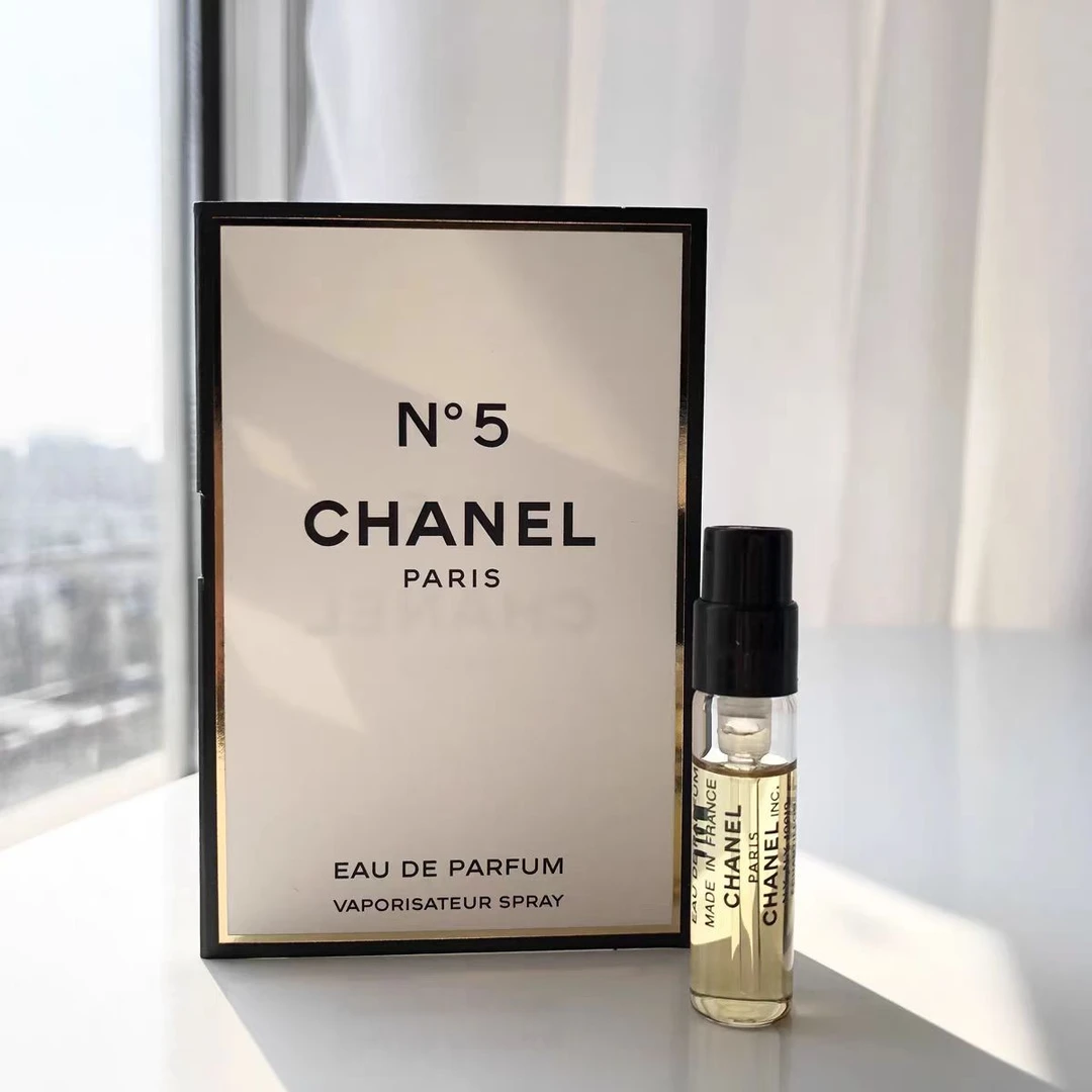CHANEL/香奈儿五号香水浓香EDP小样试管1.5ml带喷头 经典好闻魅力