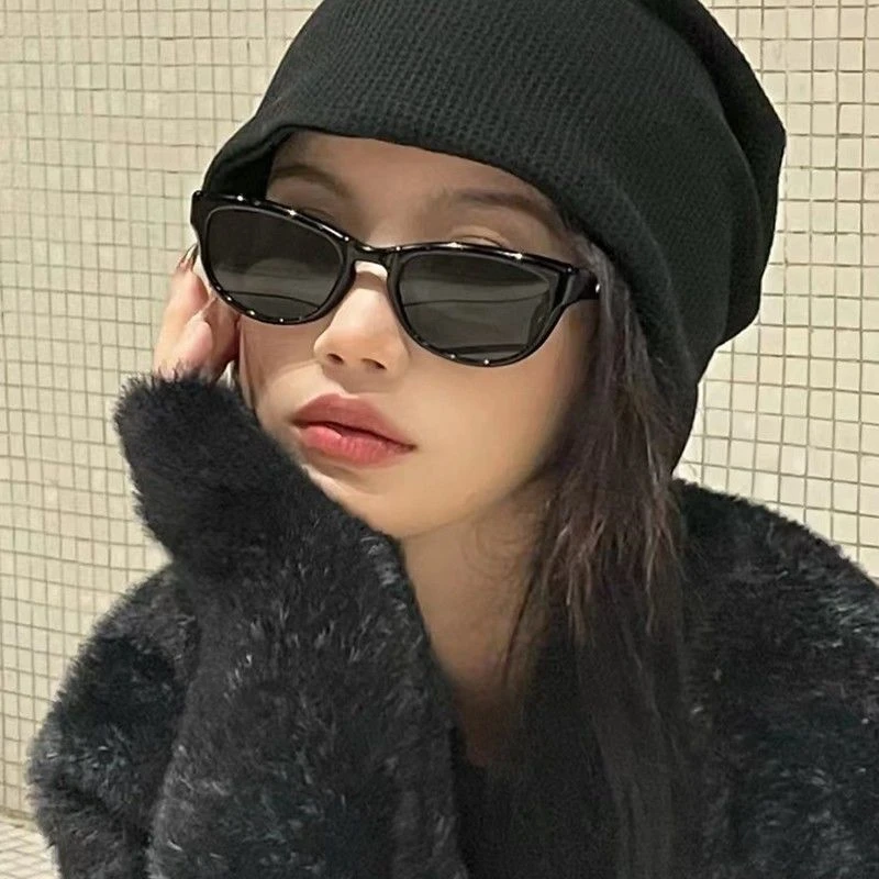 搞怪猫眼墨镜女高级感gm辣妹街拍韩版眼镜高清防紫外线太阳镜男款