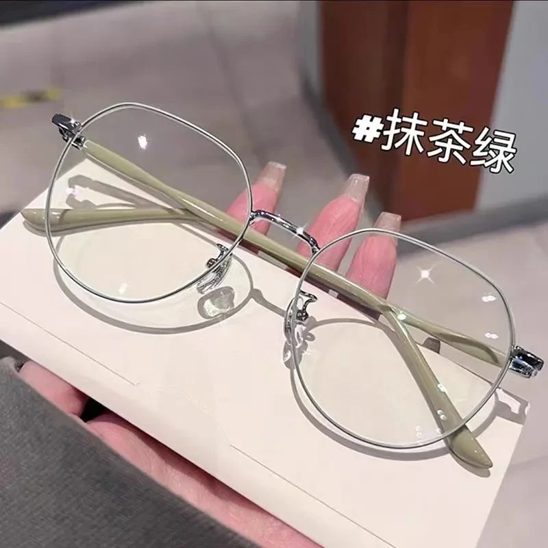 学生素颜近视眼镜框ins高颜值显脸小专业配镜开学必备防蓝光辐射
