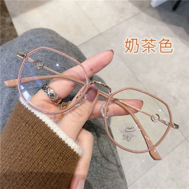 防蓝光眼镜女近视有度数ins高颜值素颜神器护目学生韩版平光镜潮