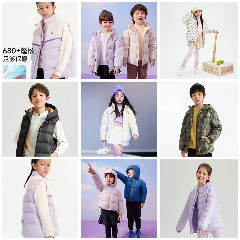 波司登儿童羽绒服冬季大童连帽羽绒服洋气加厚保暖