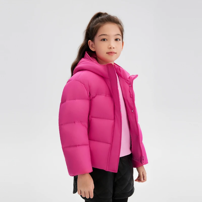 波司登儿童2023新款女短款时尚潮流羽绒服T30143972DS