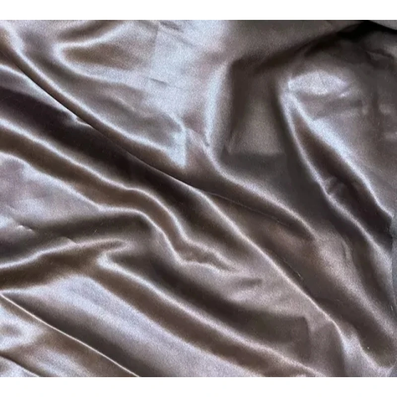 油光咖色重莨红云纱皮子110幅43姆米//一经裁剪不支持七天无理由