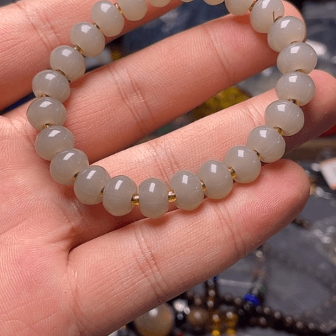 【闪购商品】石英岩玉手饰合金