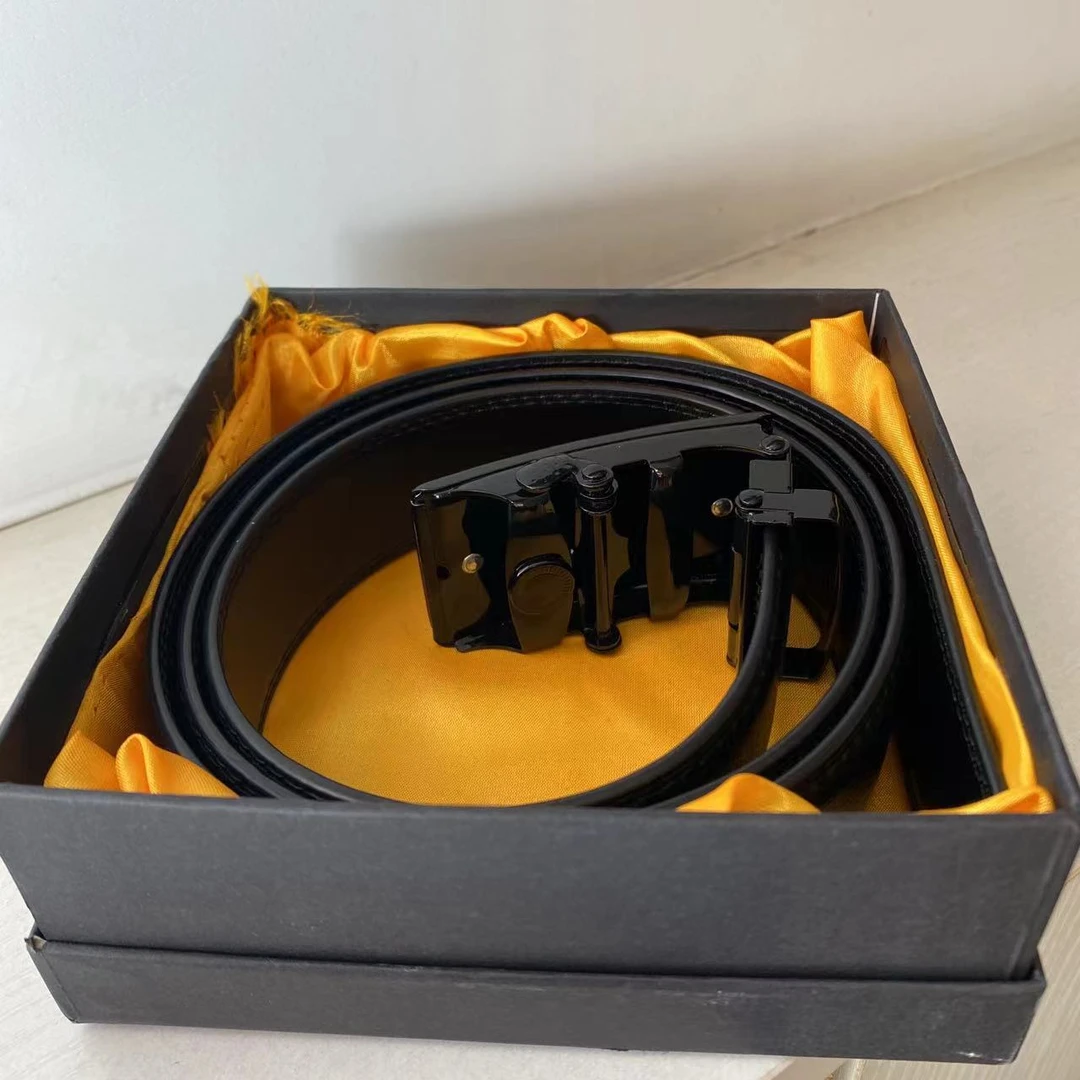 海宁盛丰腰带男士休闲休闲黑色真皮潮流经典男款时尚双面高档奢侈