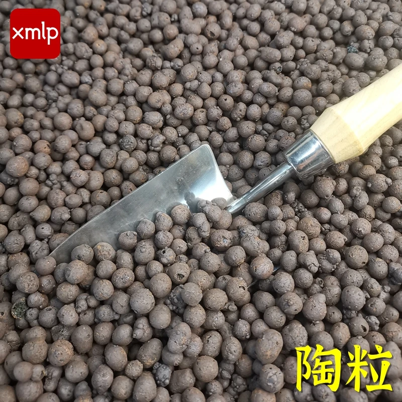 陶粒 无土栽培水培土 花盆垫底多肉花卉铺面石多肉植物花土钵底石