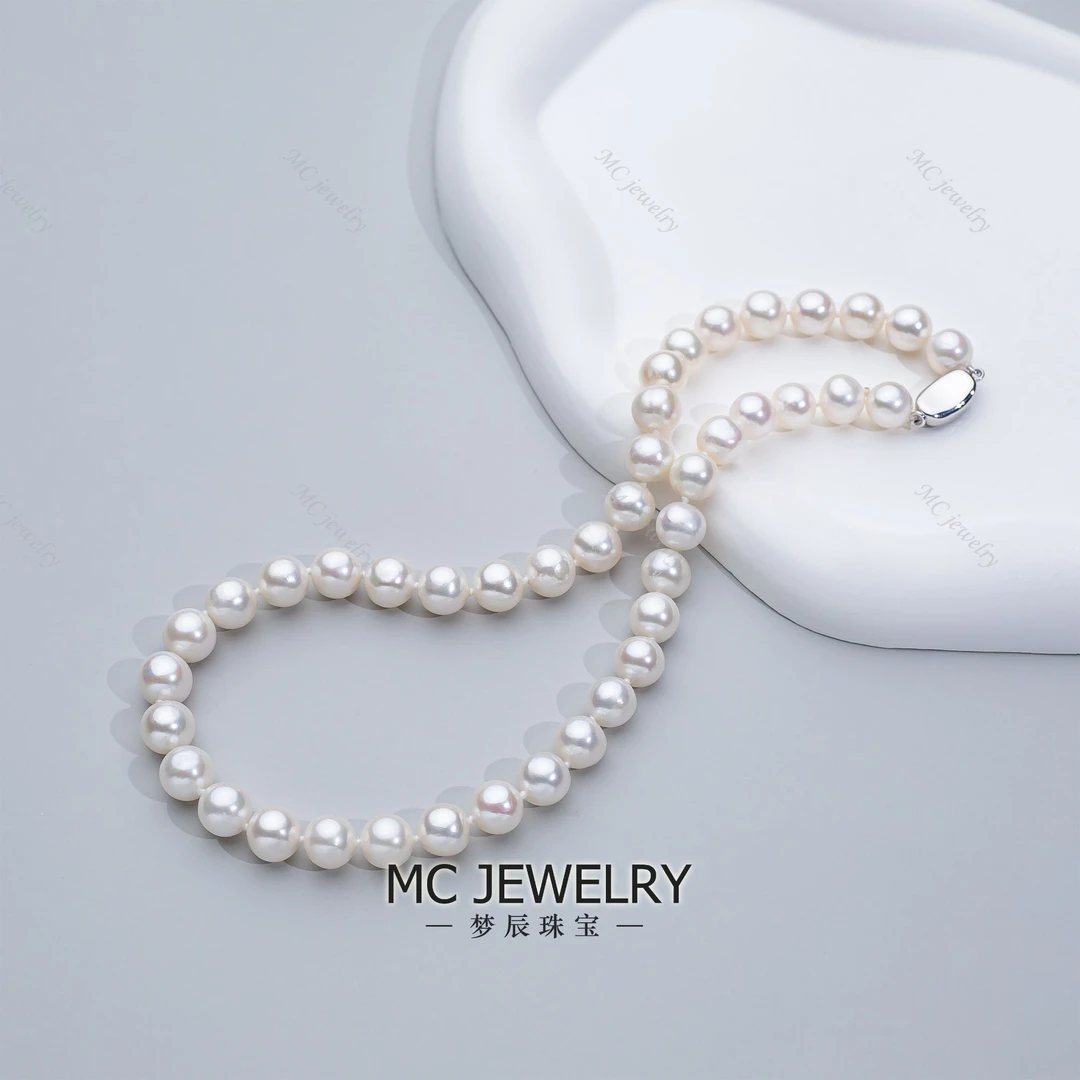 【白岚蒂】淡水无核珍珠9-11m爆大点位简约百搭经典轻奢时尚