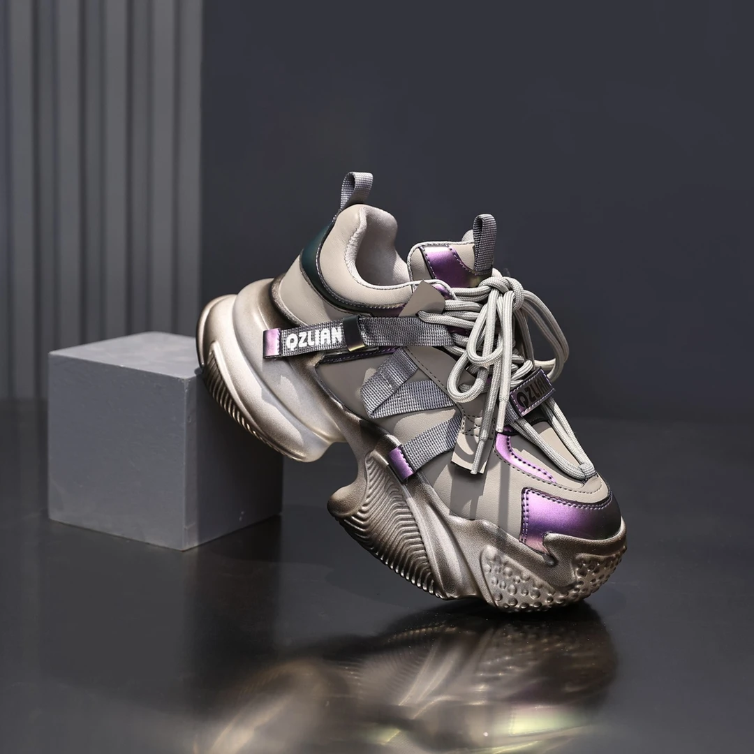 千之恋断码现货增高6CM2024秋冬厚底高能感休闲百搭时尚女鞋3056