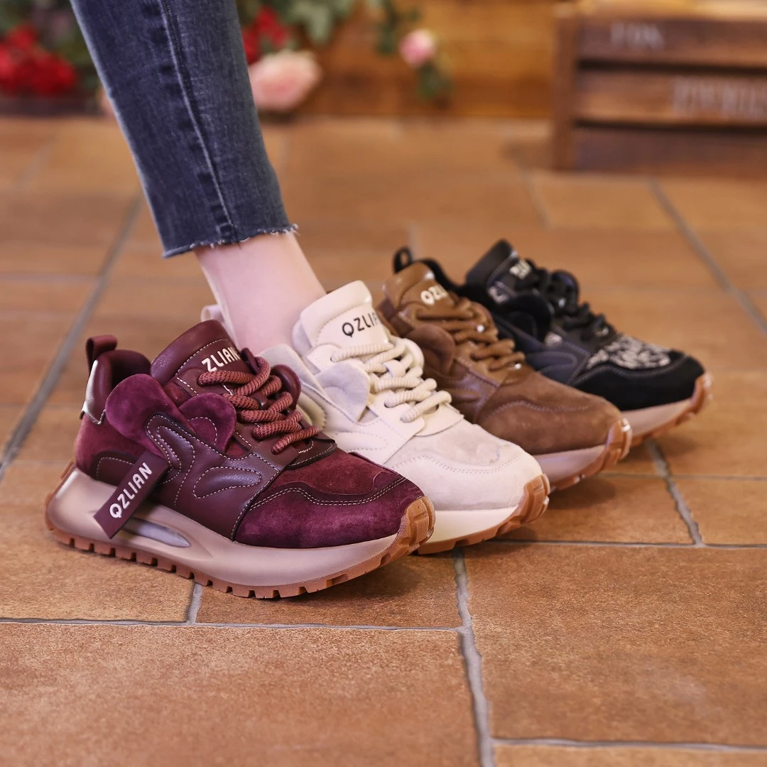 【老彭同学】现货断码增高5CM2025春夏复古高能感休闲百搭女鞋3258