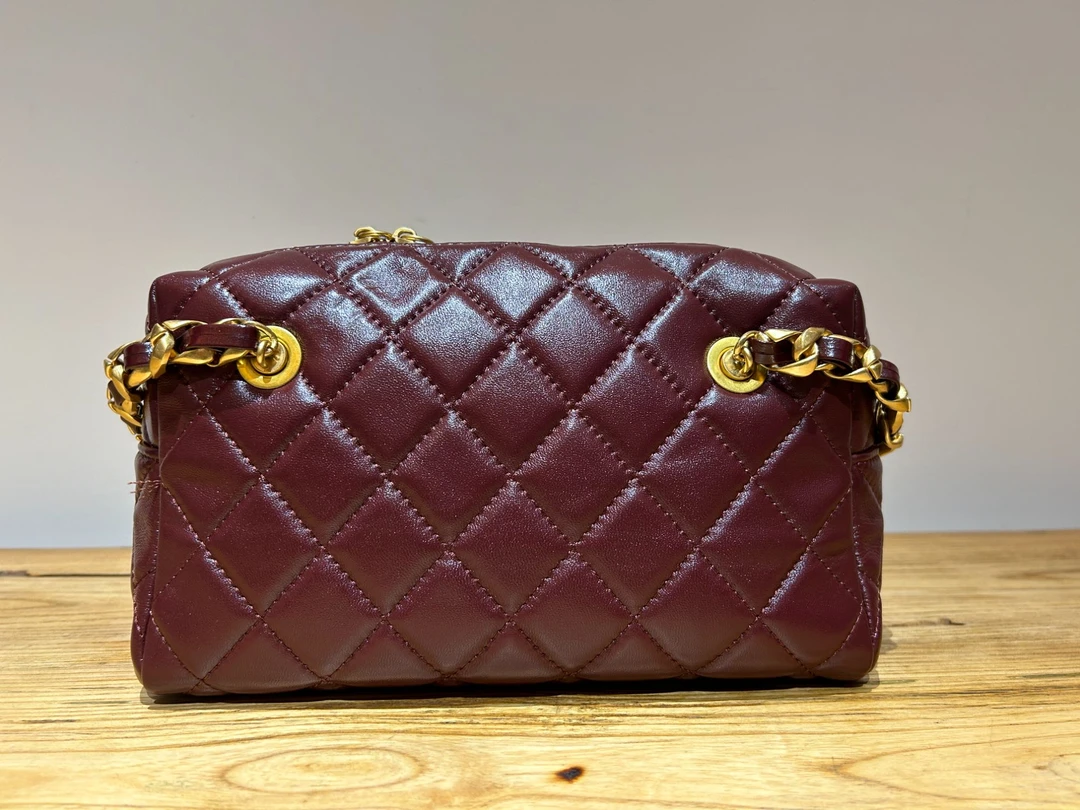 HIRMRIS手工真皮包550687-安可拉红  中旅游香