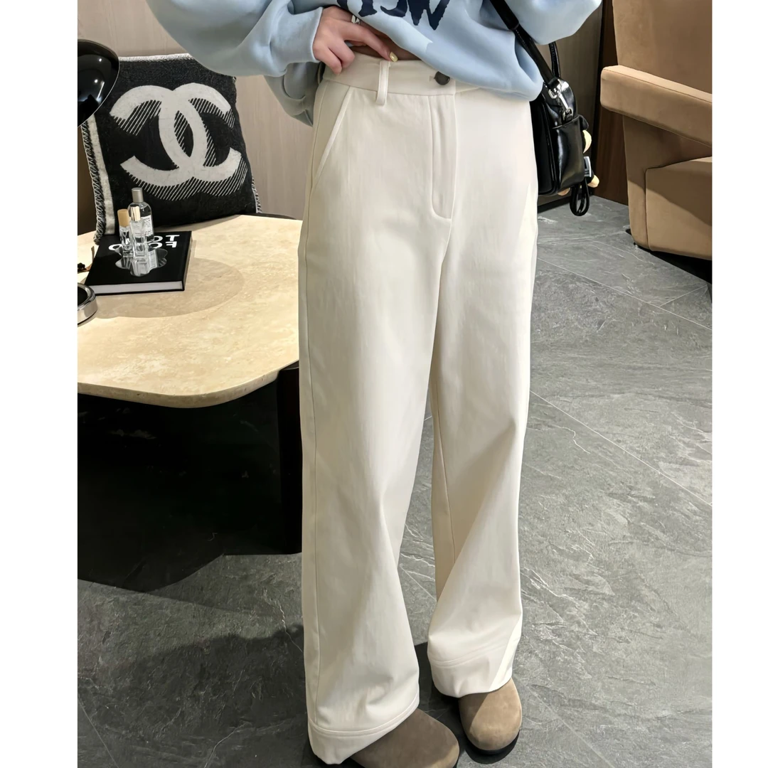 迪迪专属 秋冬气质时尚休闲百搭新款显瘦长裤DD8284H1