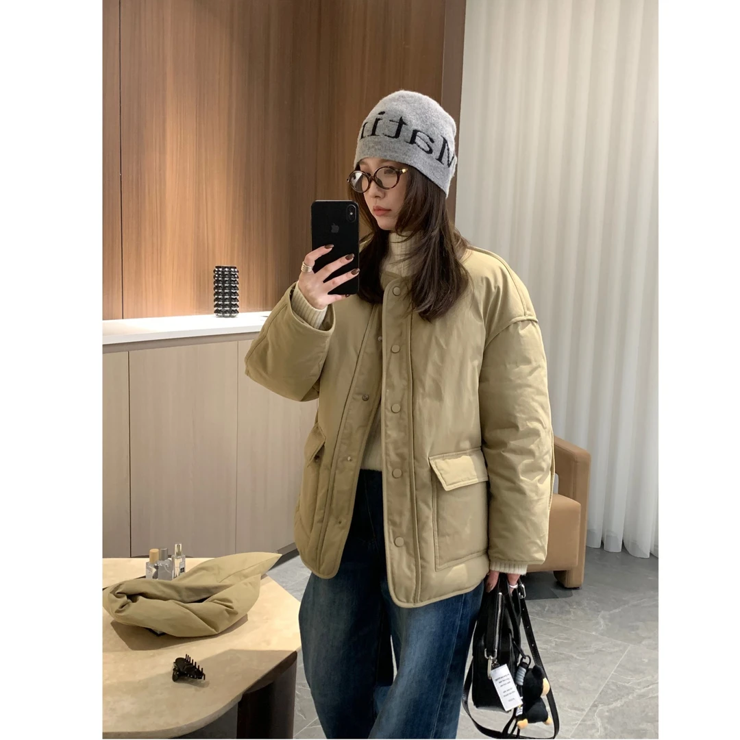 迪迪专属 【面包服】显瘦气质百搭秋冬长袖保暖棉服D1015Q2