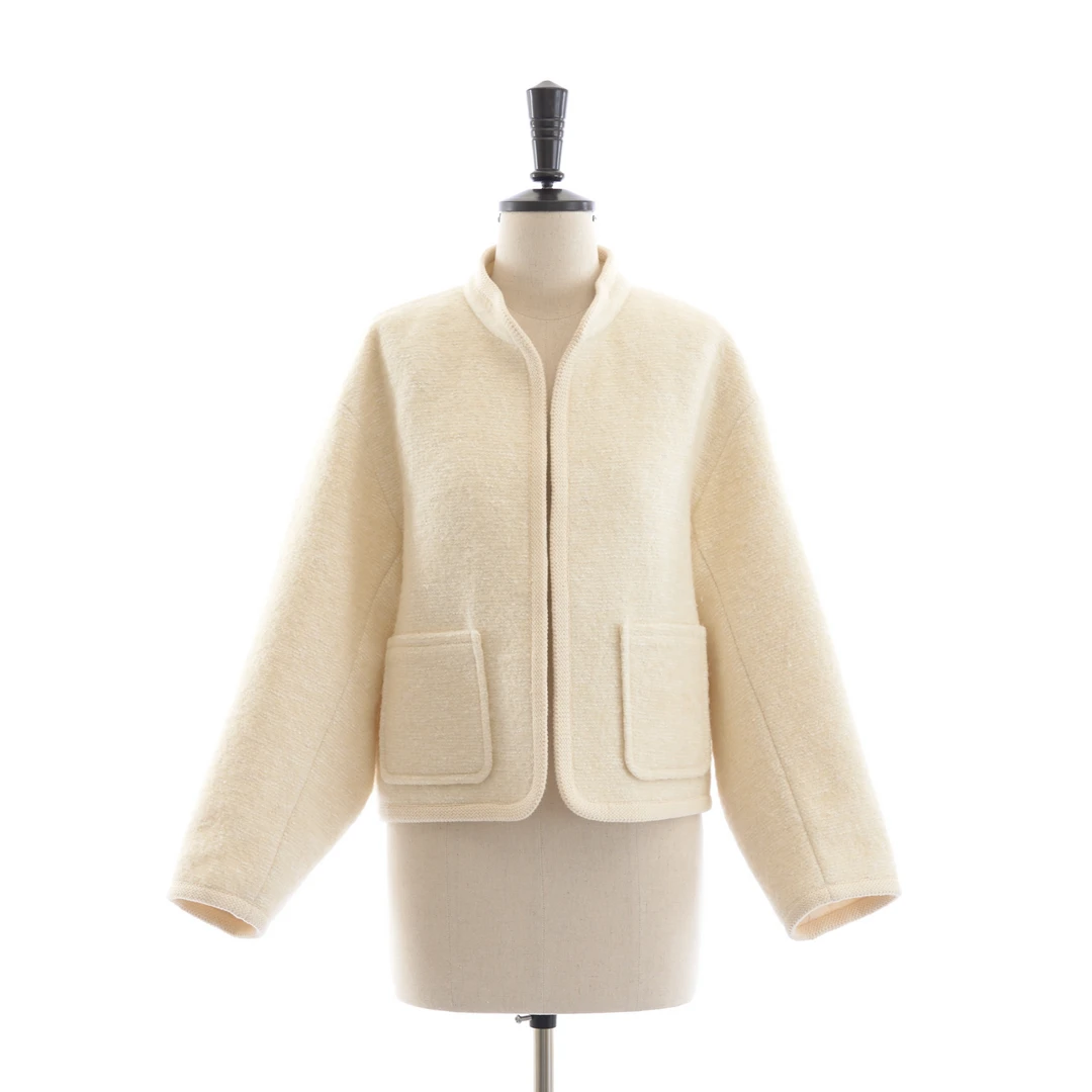 迪迪专属【温莎往事】显瘦轻奢气质宽松外套DD774W1