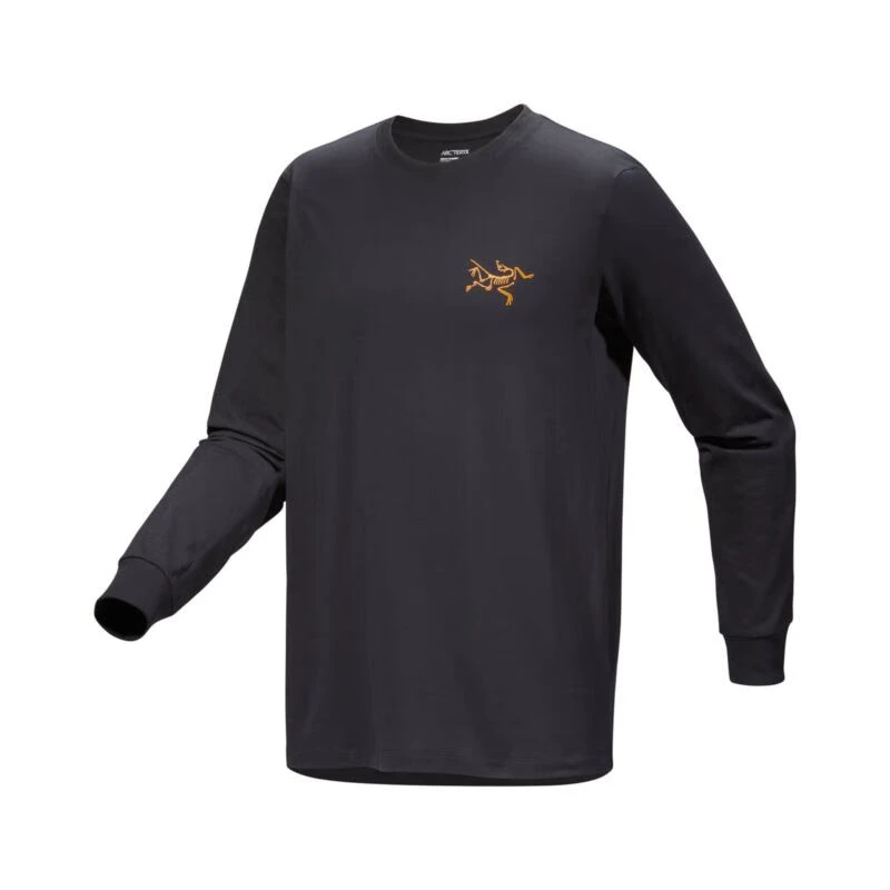 ARC'TERYX/始祖鸟Multi Bird Logo LS小鸟微标棉T恤圆领长袖透气