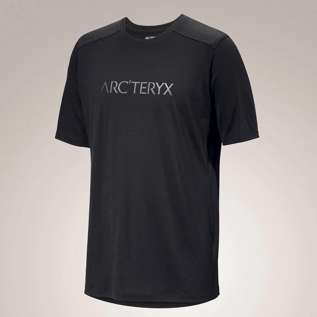 【断码福利】始祖鸟IONIA MERINO WOOL ARC'WORD LOGO男子羊毛T恤