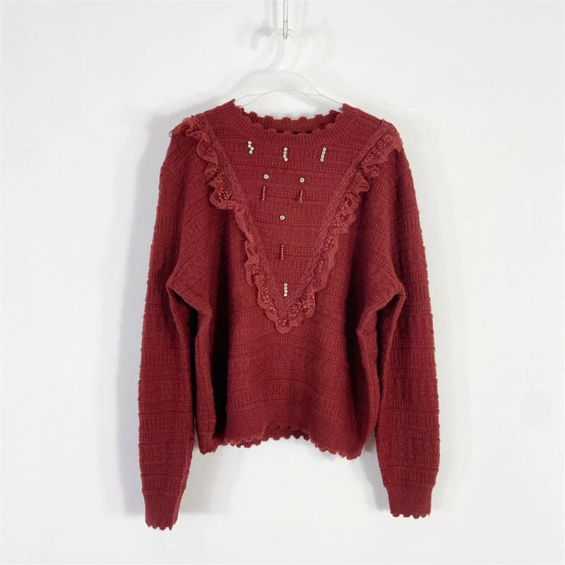 【77衣橱】ES8420秋冬装精品女装针织上衣