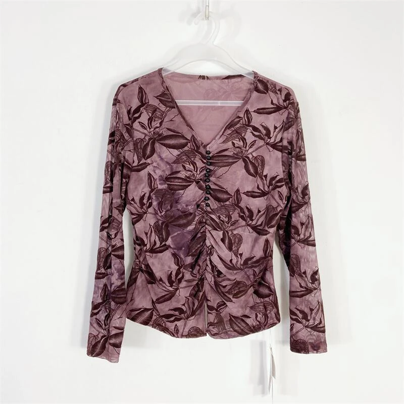 【77衣橱】KS0399精品秋冬女装上衣长袖T恤气质轻奢