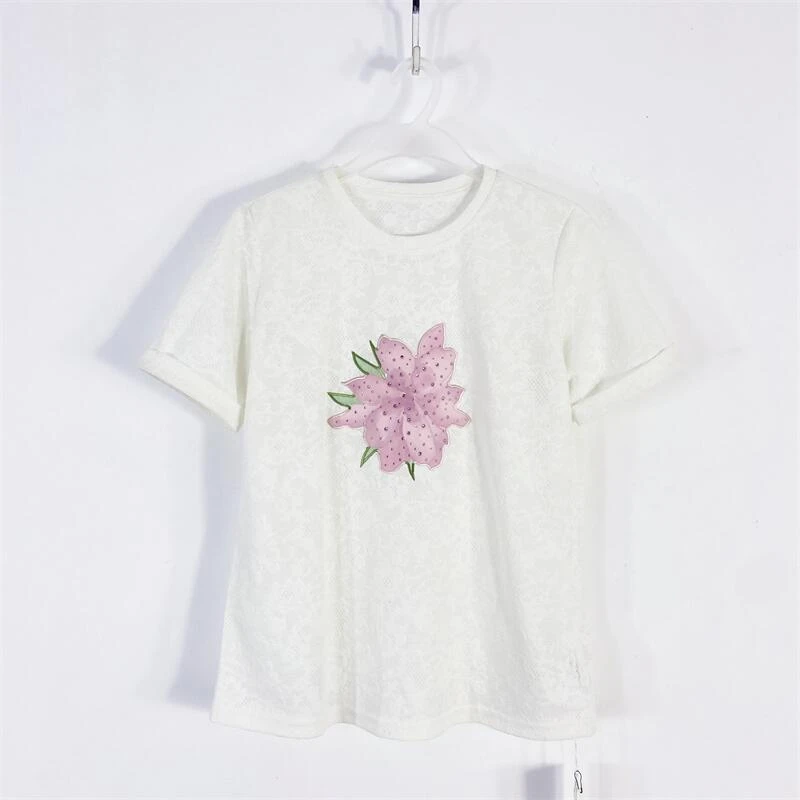 【77衣橱】KYX9216精品女装上衣短袖T恤气质轻奢