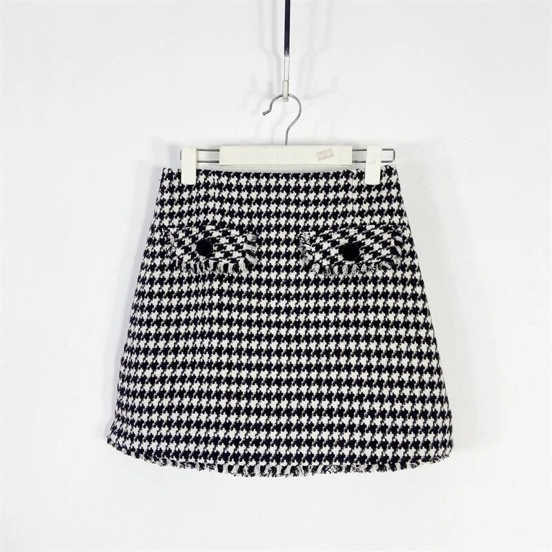 【77衣橱】KY1924精品女装冬装短款半身裙【红人上新】