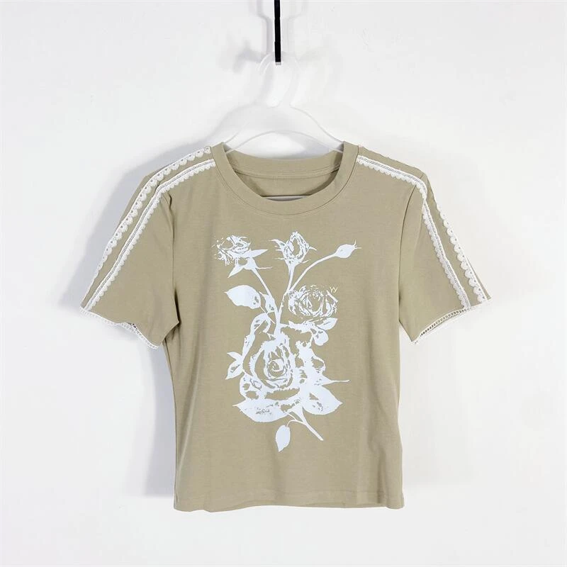 【77衣橱】KYX8947精品女装上衣短袖T恤气质轻奢