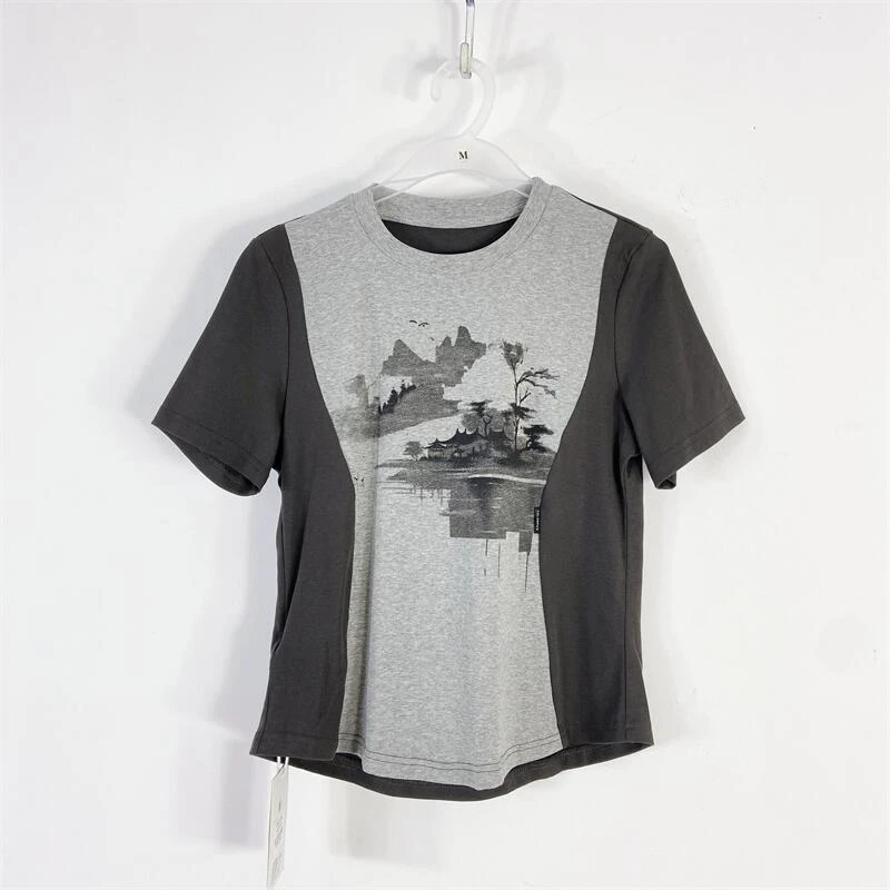 【77衣橱】KYX8792精品女装上衣短袖T恤气质轻奢