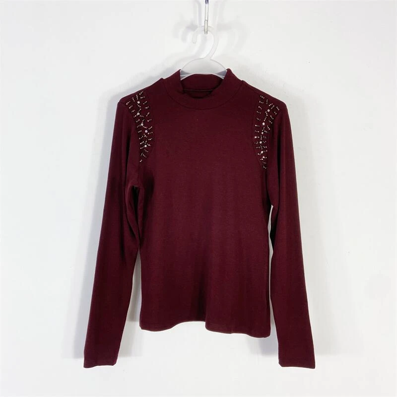 【77衣橱】KS1447精品秋冬女装上衣长袖气质轻奢【红人上新】