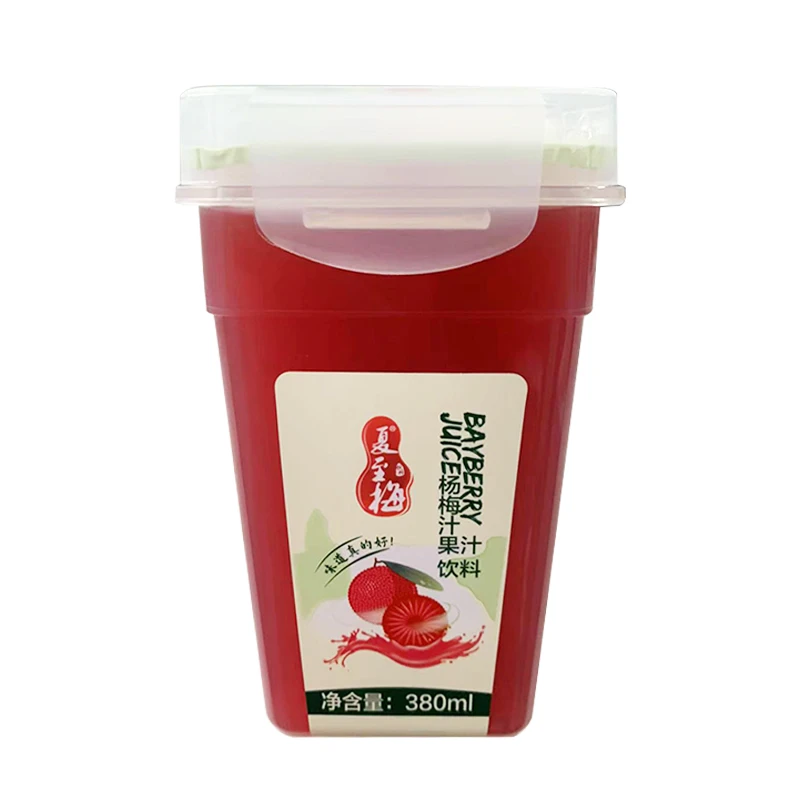 【保质期至2025-05-28】夏至梅杨梅汁果饮380ml*6瓶