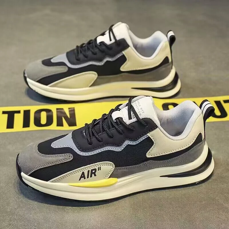 阿甘鞋男鞋夏季新款透气鞋子男韩版潮流八点厚底运动休闲潮鞋2506