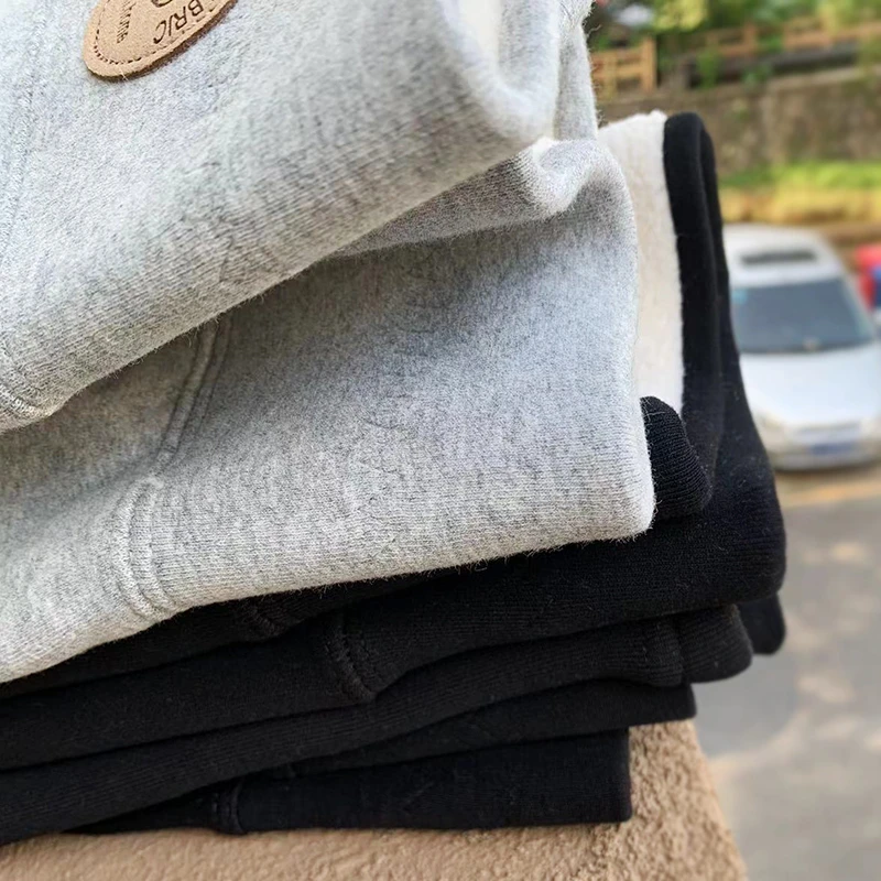 分码高腰纯色冬季春秋通用打底裤加绒加厚保暖冬装大码