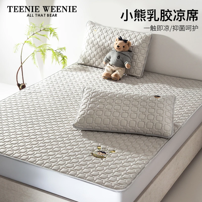 TeenieWeenieA类冰感乳胶凉席水洗夏季软席子卡通柔软床笠三件套z